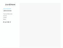 Tablet Screenshot of julientorriani.com